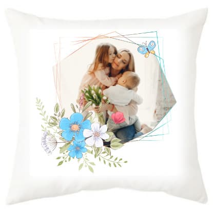 Подушка с семейным фото